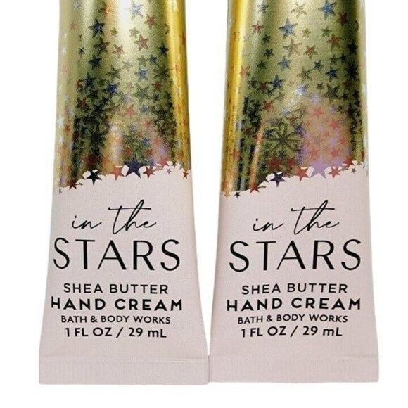 2 Bath & Body Works IN THE STARS Shea Butter Hand Cream 1 oz each NEW - Picture 3 of 6